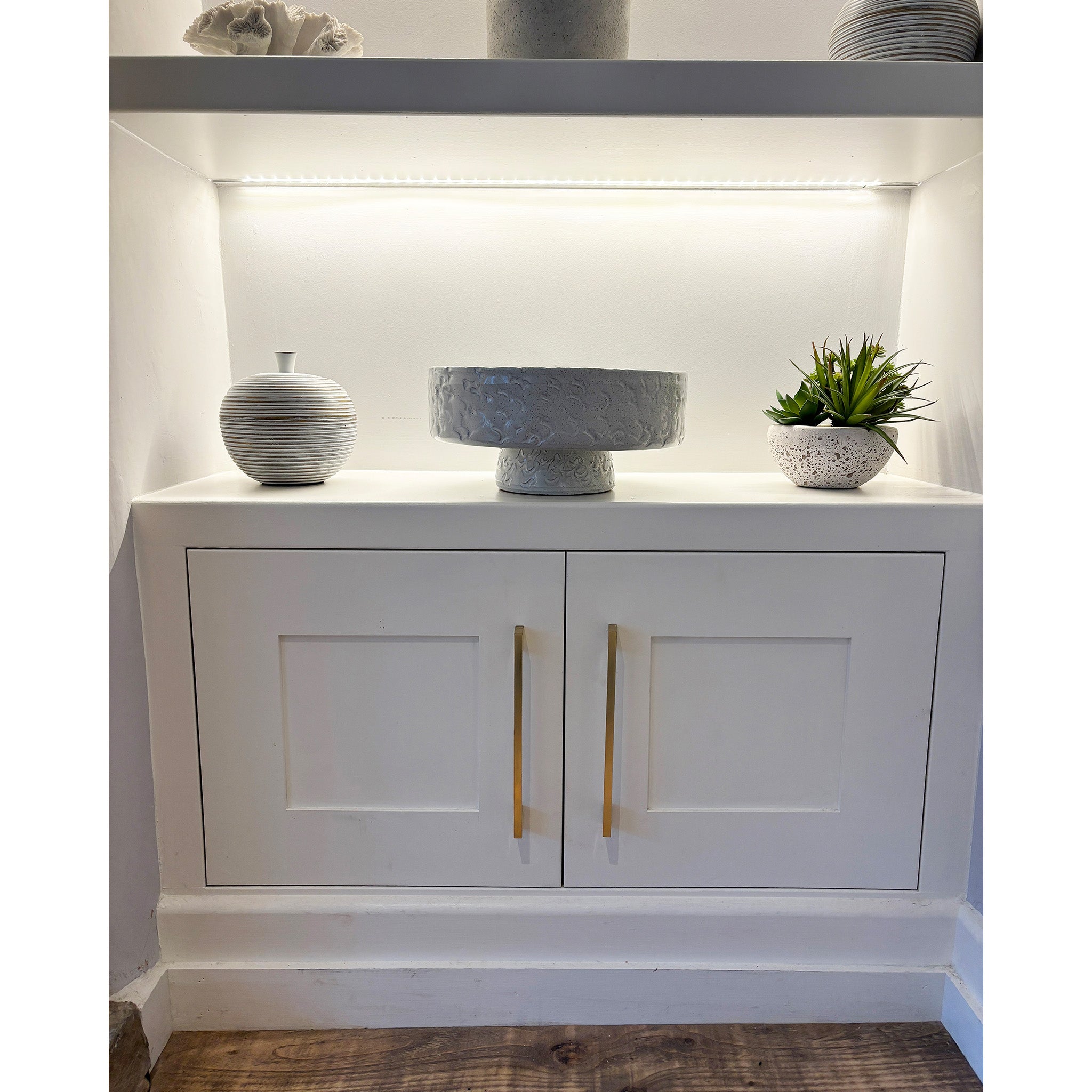 Glazed Hammered Texture Decorative Bowl